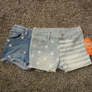 2 Toddler Jean Shorts